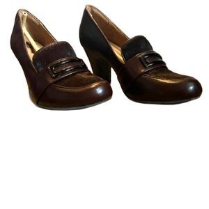 Sofft Misty Mahogany Leather Pump